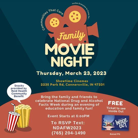 MOVIE NIGHT | Connersville Middle School