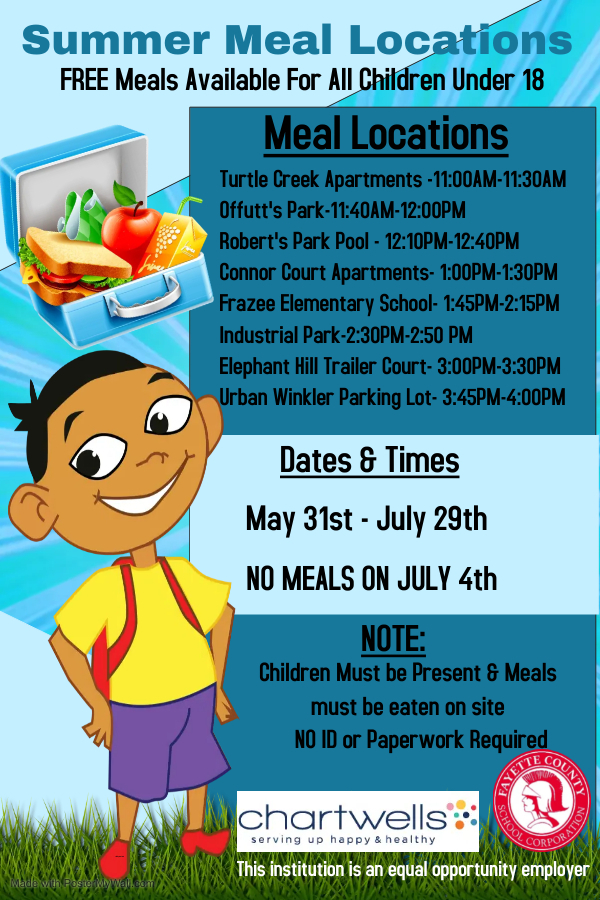 Summer Meal Locations