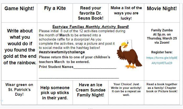 March Family Challenge 